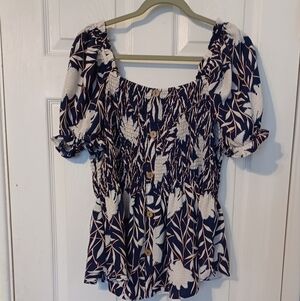 Alice Blue top, size 2X.
